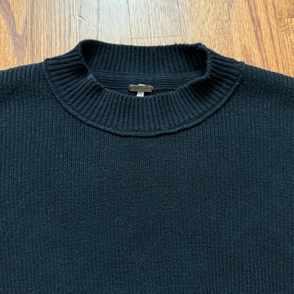 Free People Easy Street Tunic Sweater in black size M - Picture 6 of 16